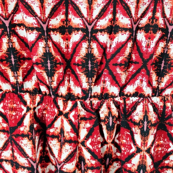 LOW PRICE! Women's Fun One Clothing Shorts Long Sleeve Romper, Red, Black, Med - Picture 6 of 10